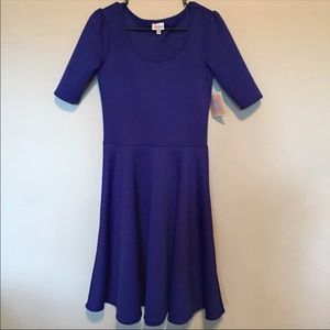 NWT LulaRoe Nicole - Solid Blue